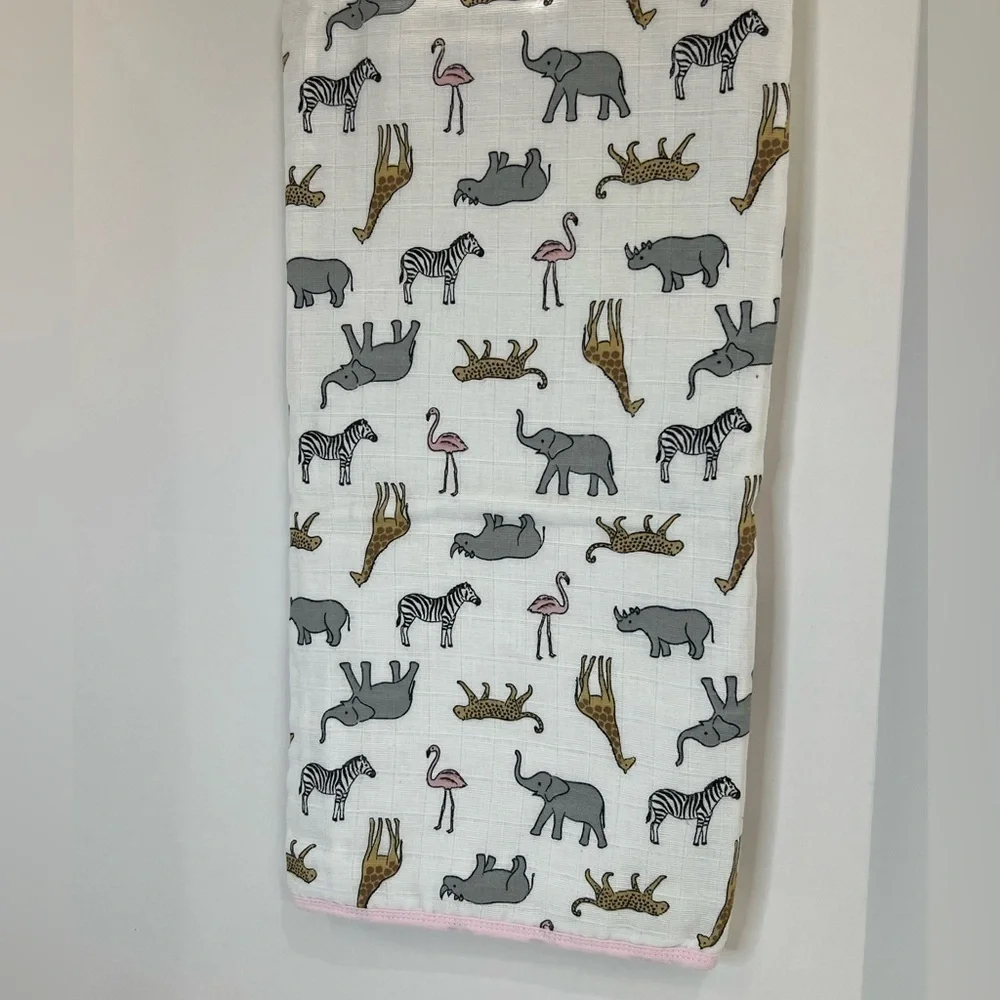 Animal Print Baby Blanket